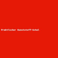Praktischer Kunststoff-Schal