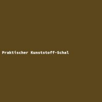 Praktischer Kunststoff-Schal