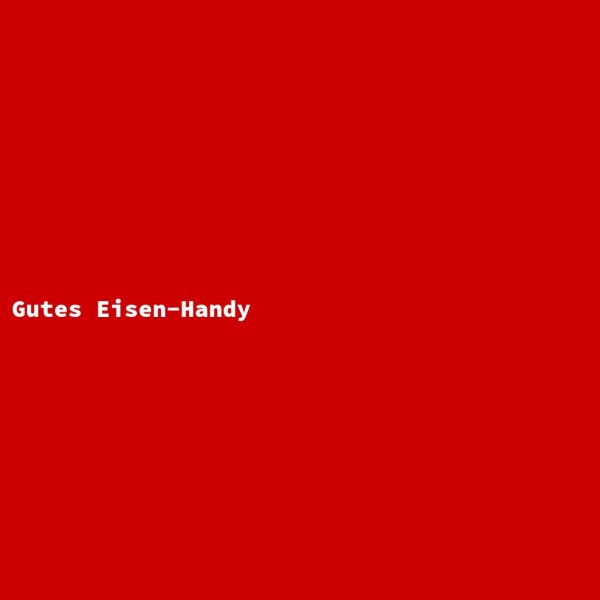 Gutes Eisen-Handy