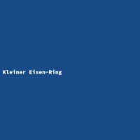 Kleiner Eisen-Ring