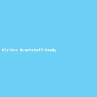 Kleines Kunststoff-Handy
