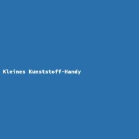 Kleines Kunststoff-Handy