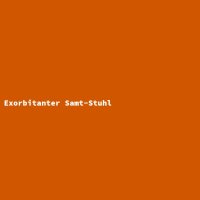 Exorbitanter Samt-Stuhl